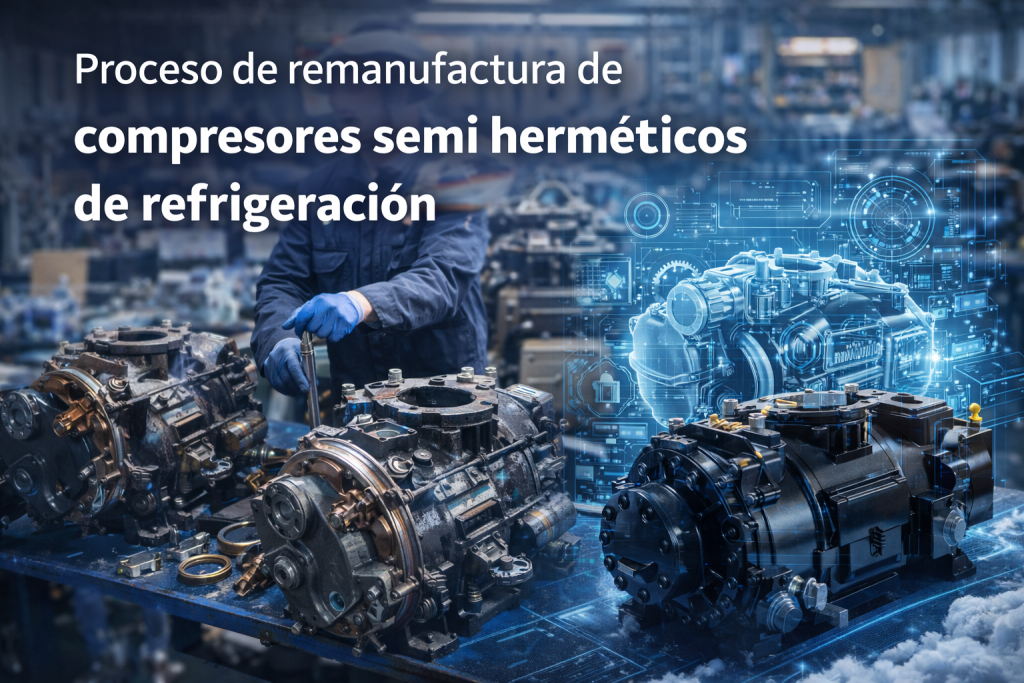 Proceso de Remanufactura de Compresores Semi Herméticos de Refrigeración