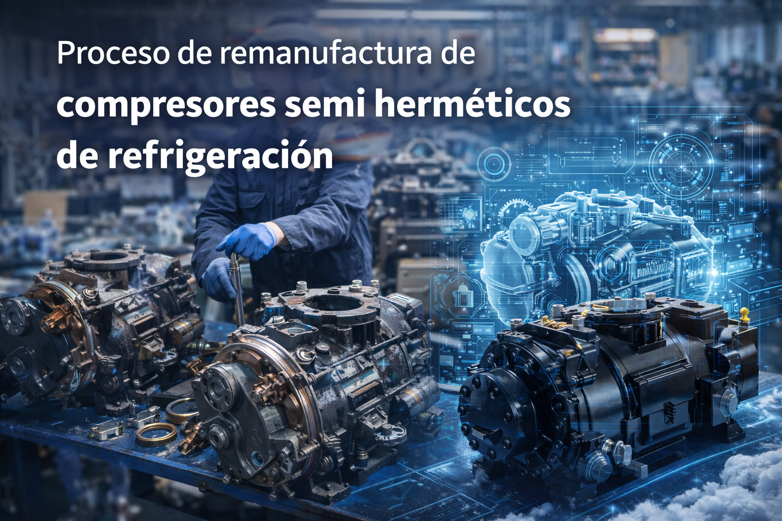 Proceso de Remanufactura de Compresores Semi Herméticos de Refrigeración