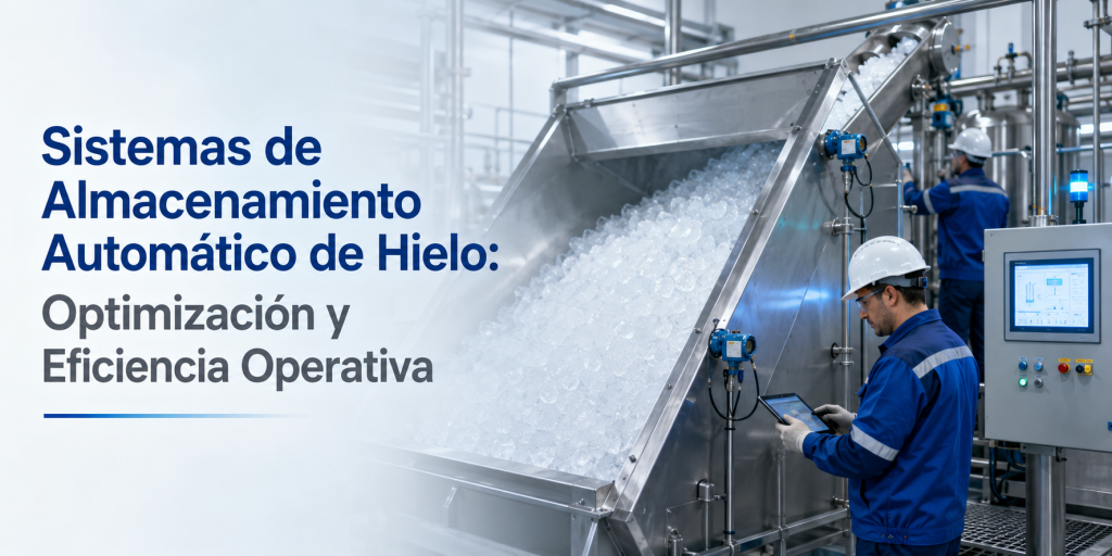 Sistemas de Almacenamiento Automático de Hielo Optimización y Eficiencia Operativa