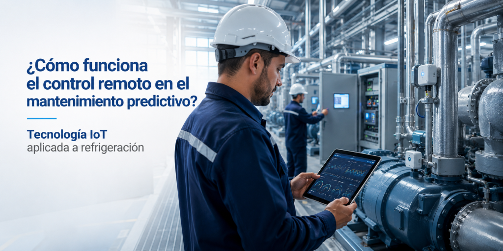 ¿Cómo funciona el control remoto en el mantenimiento predictivo Tecnología IoT aplicada a refrigeración